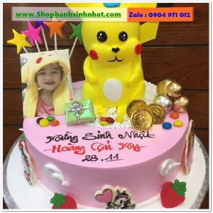 Bánh Sinh Nhật In Hình Ảnh - H784